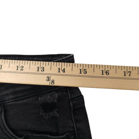 KanCan Distressed Ripped Ankle Skinny Jeans Womens 9 High Rise Denim KC8395BK - Picture 13 of 15